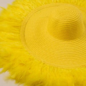 New Arrivals amara hat yellow
