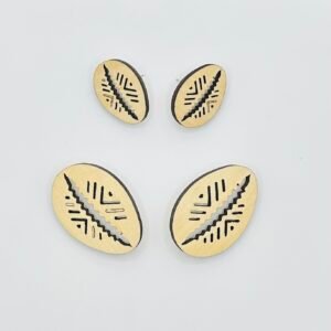 Artistic Cowries Earring-B