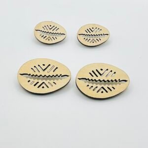 Artistic Cowries Earring-S